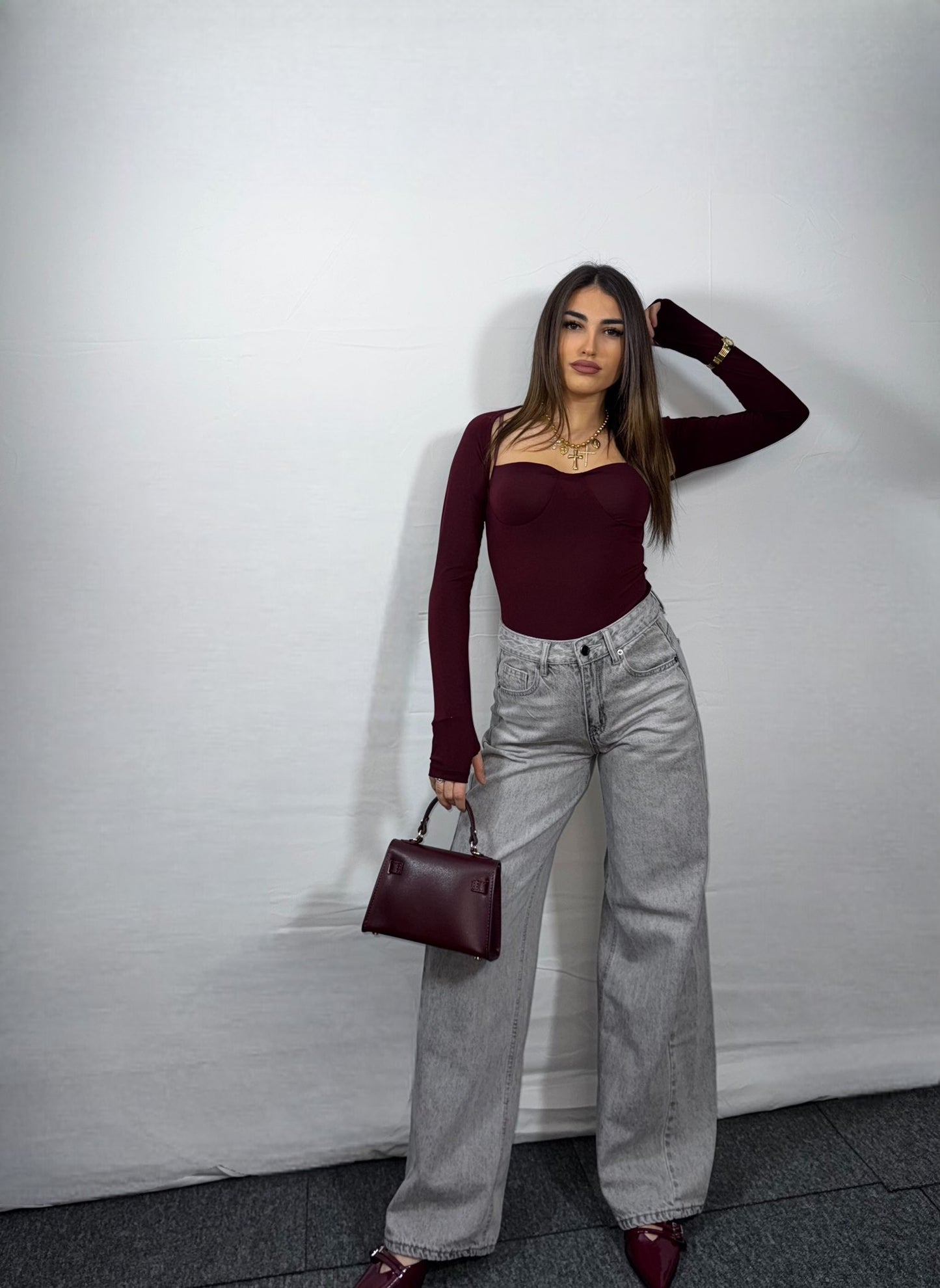 Body Coprispalla Bordeaux