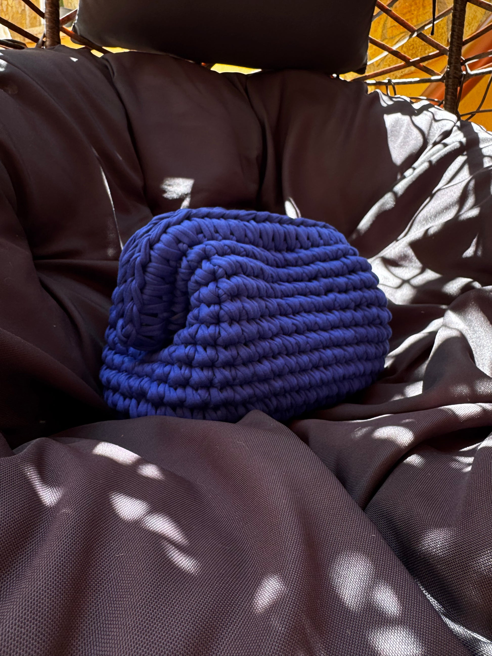 CLUTCH BAG BLUE