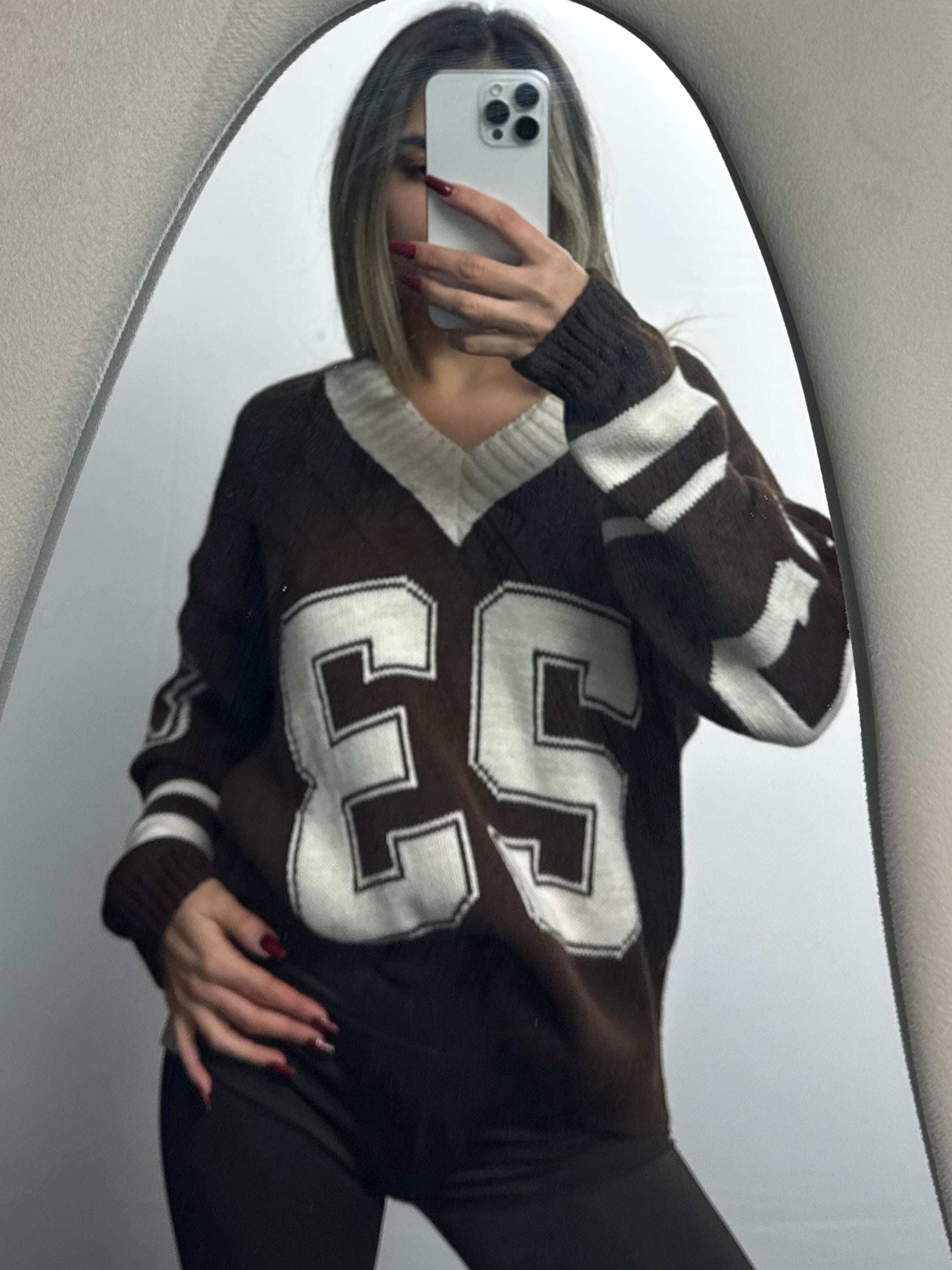 PULLOVER 23 BROWN
