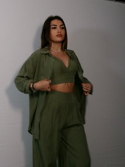 Set Tre Pezzi Military