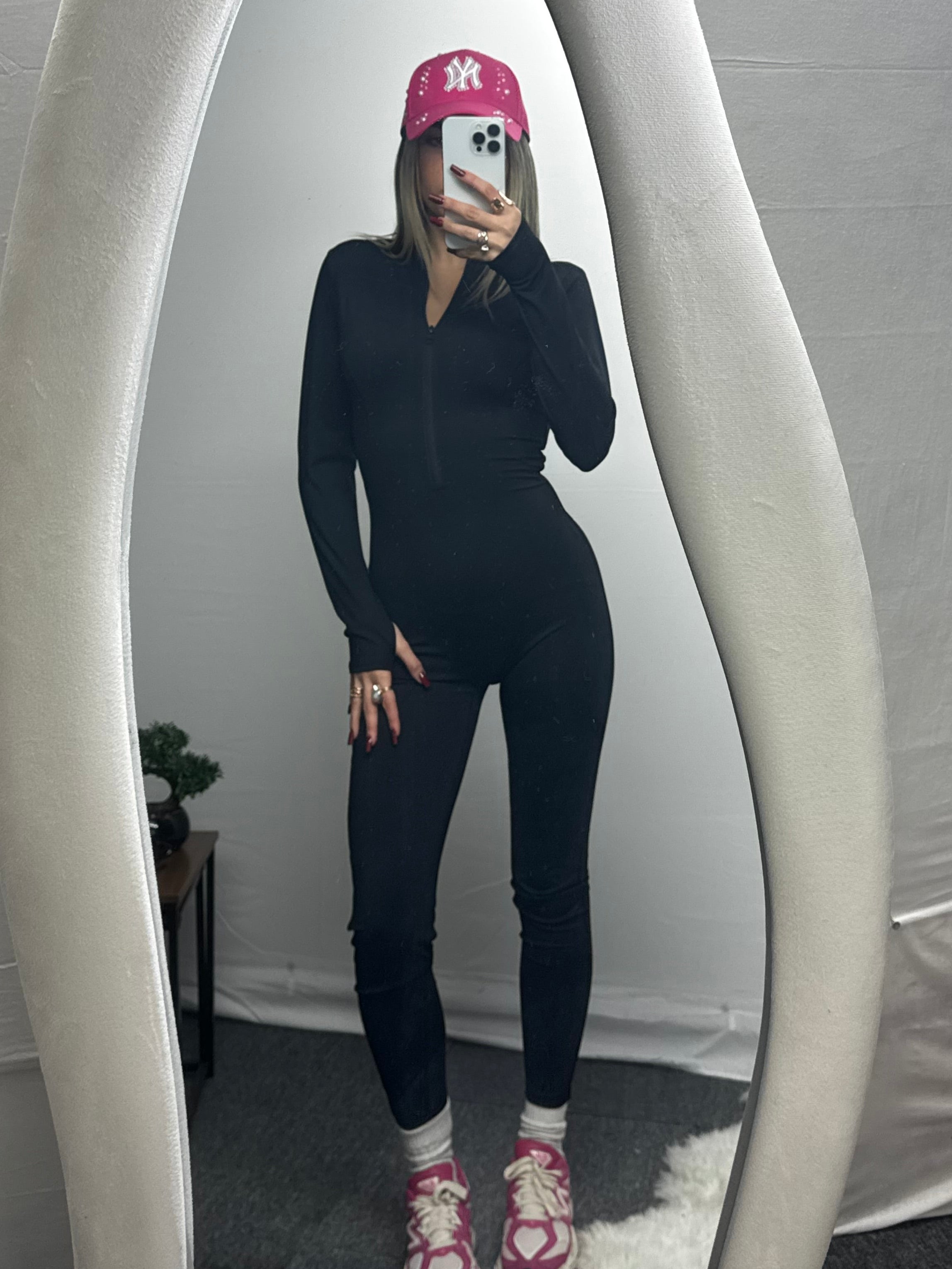 JUMPSUIT SPORTY BLACK