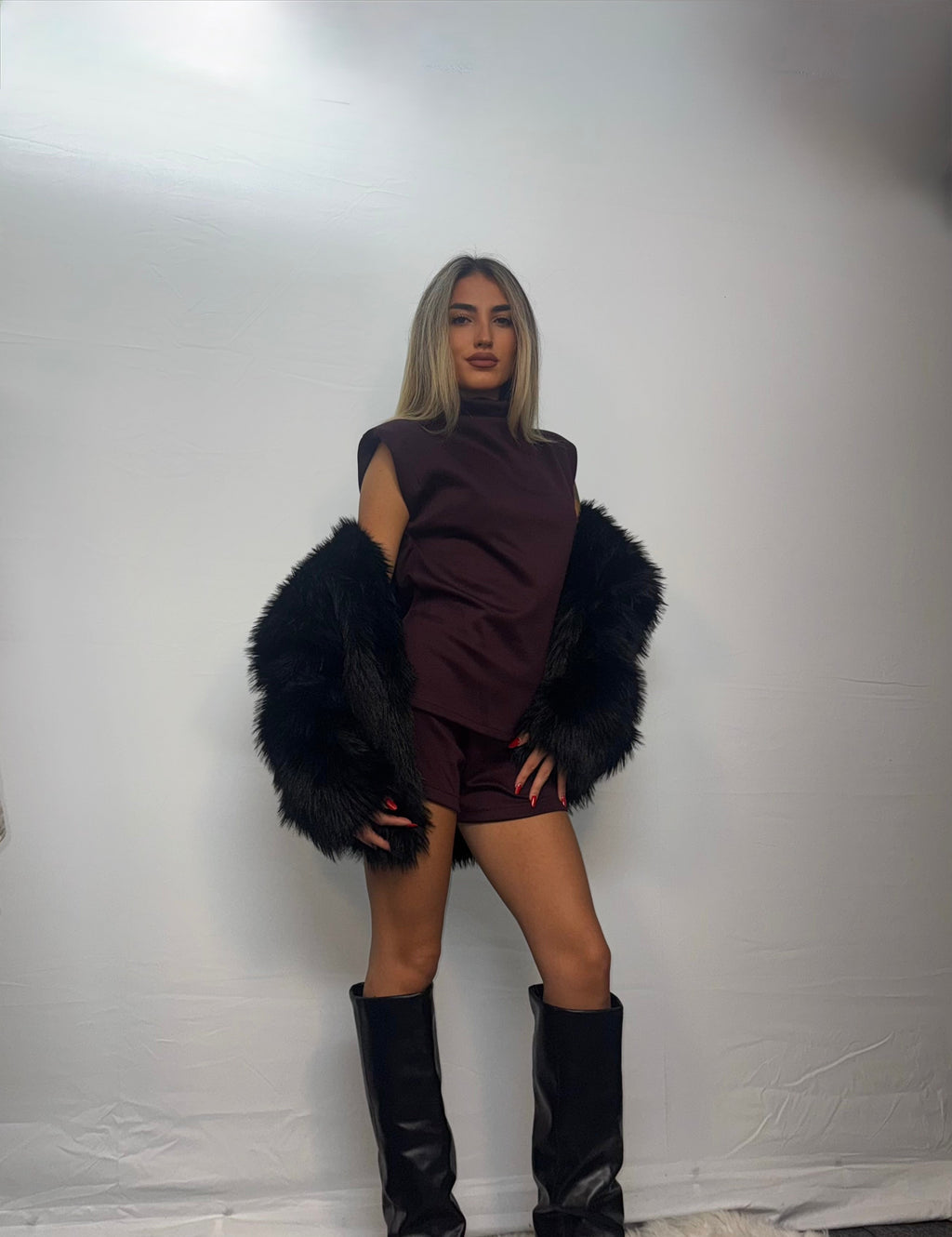 COORDINATO LISA MELANZANA