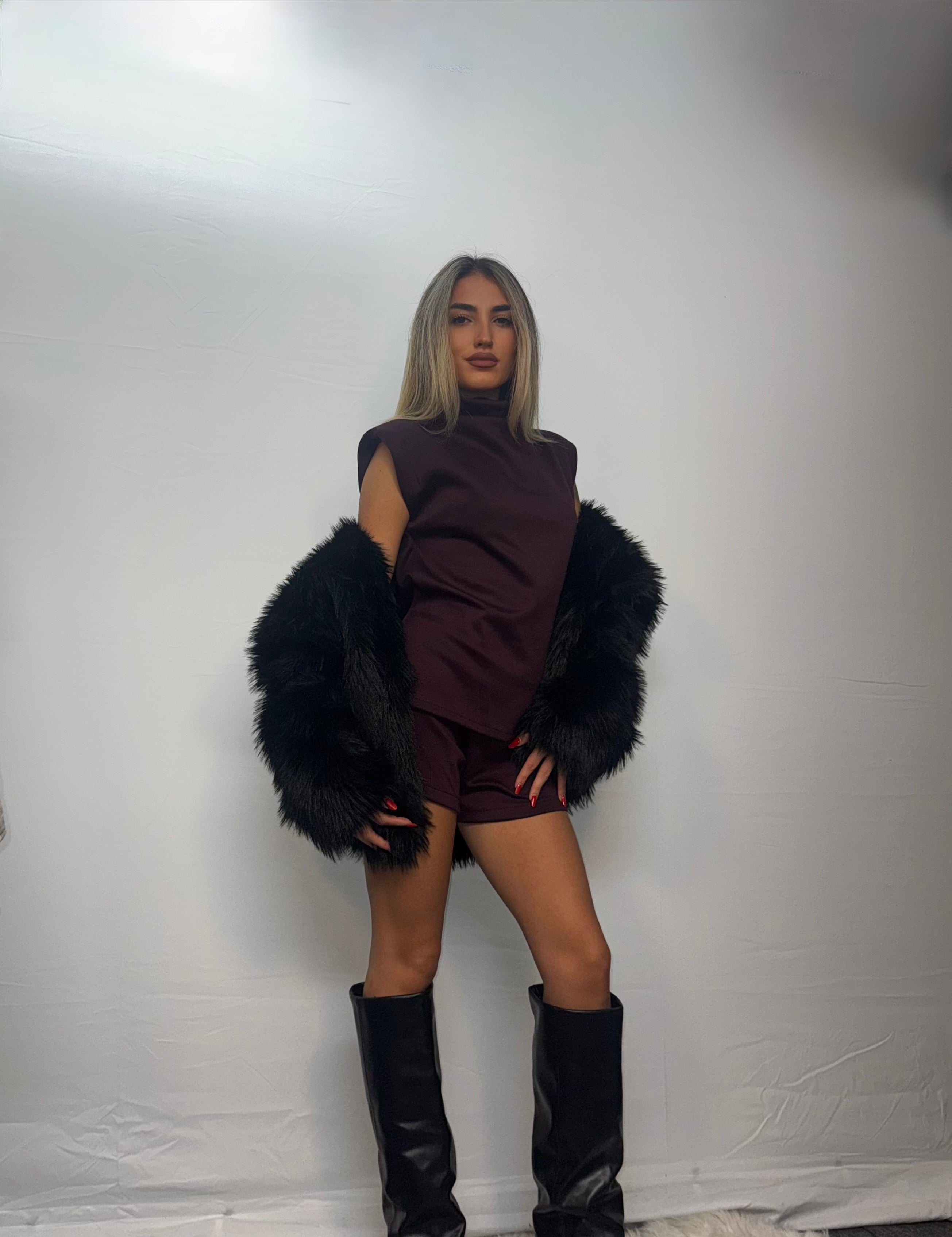 COORDINATO LISA MELANZANA