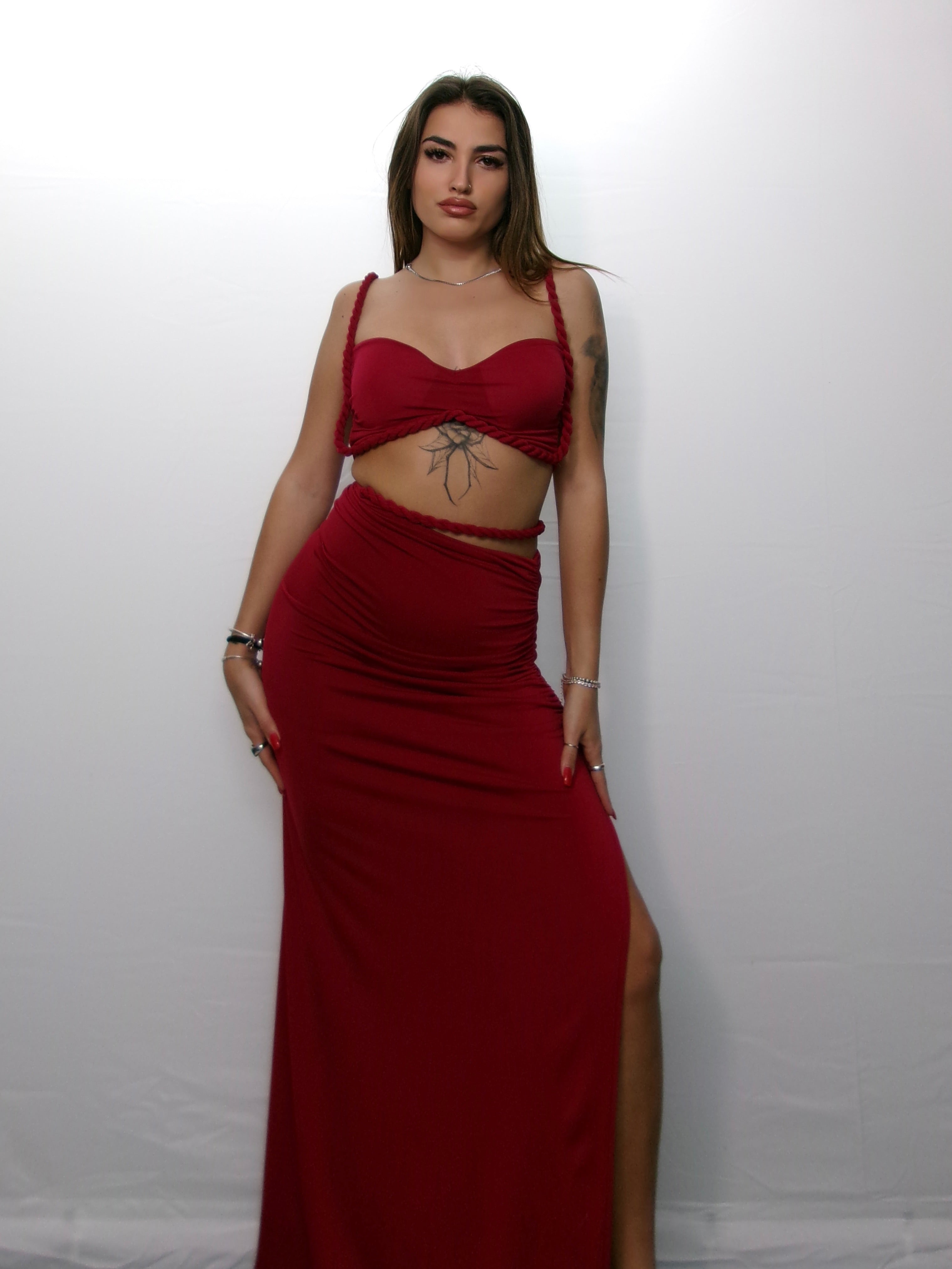 Coordinato Mermaid Red