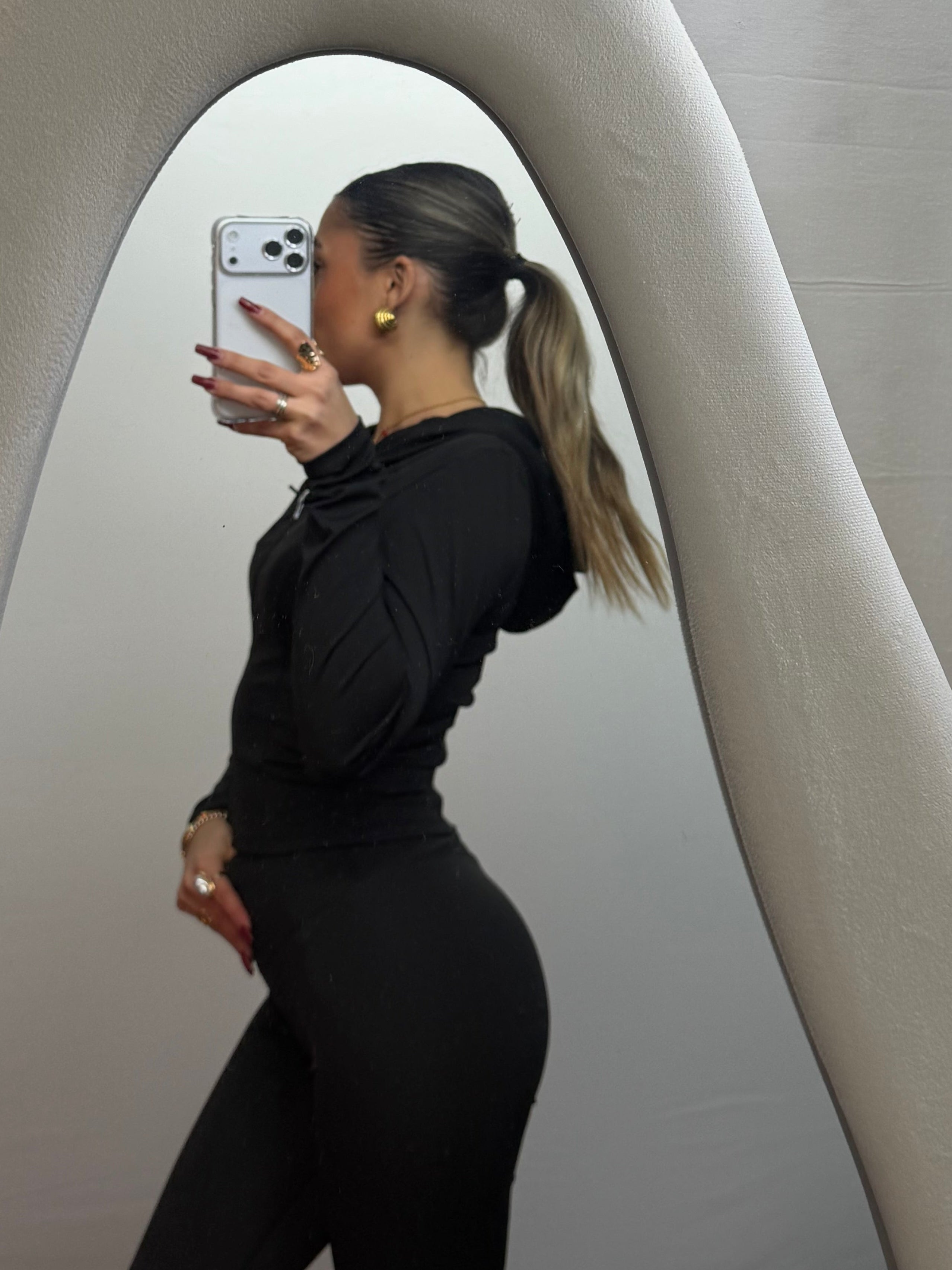 COORDINATO SPORTY BLACK