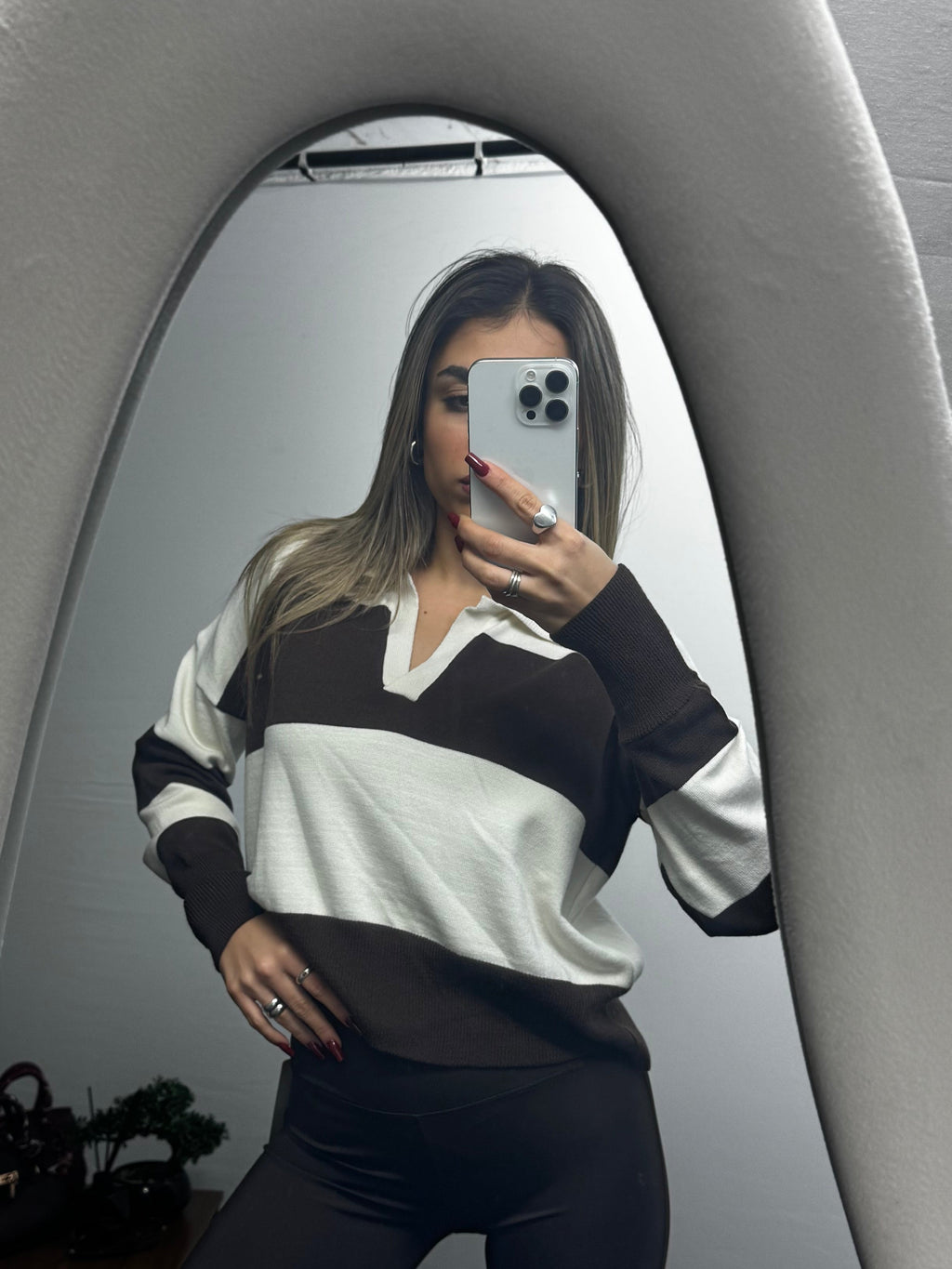 POLO SWEET WHITE BROWN