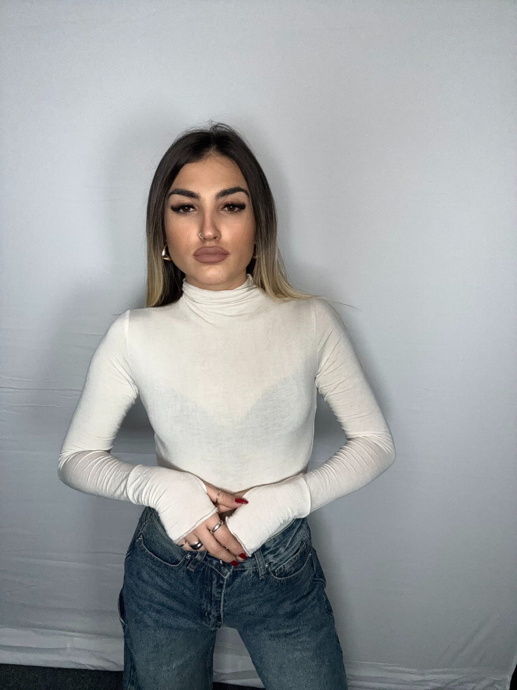 BODY SEMIVELATO PANNA