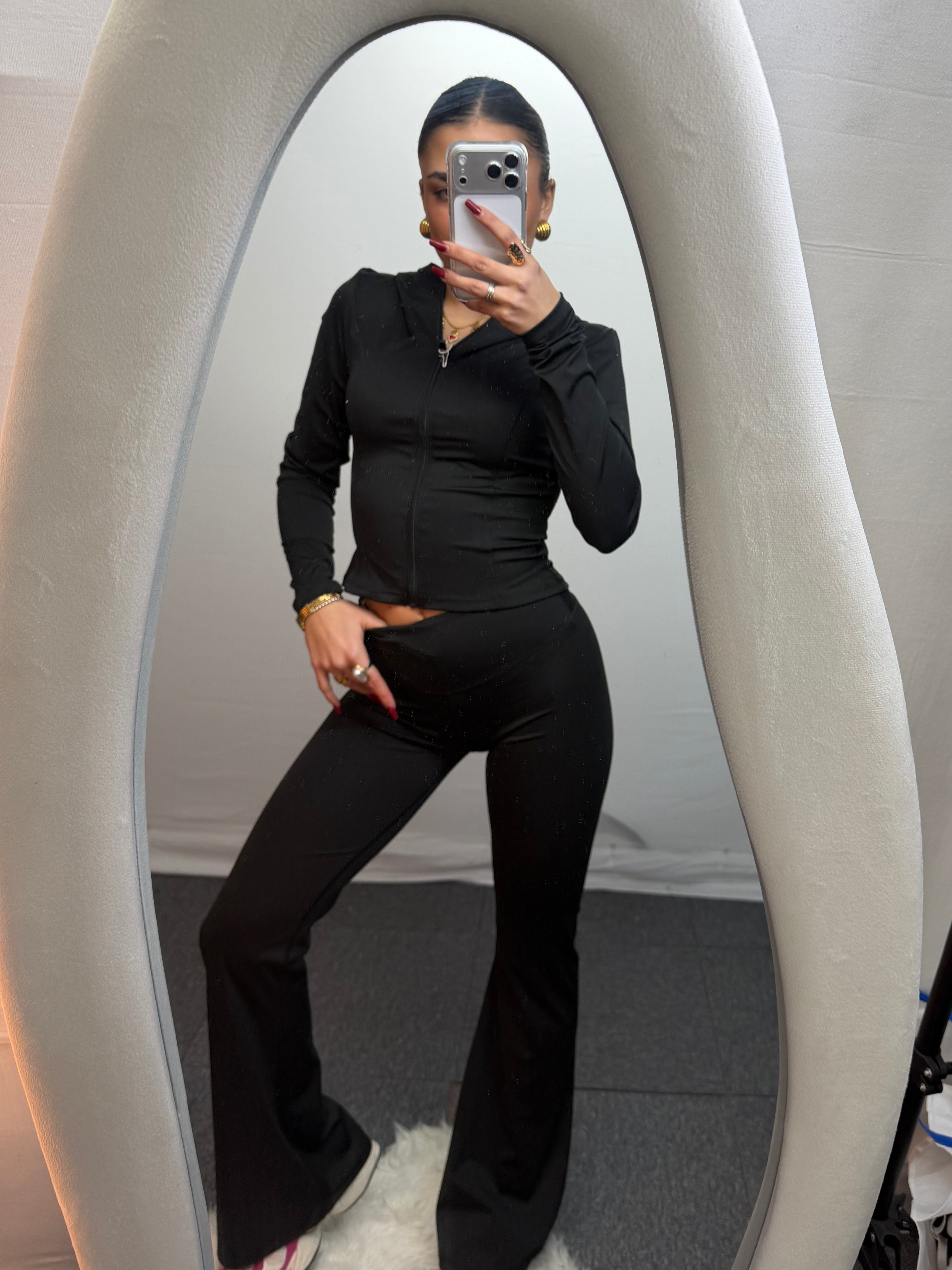 COORDINATO SPORTY BLACK