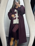 CAPPOTTO LUNGO BORDEAUX
