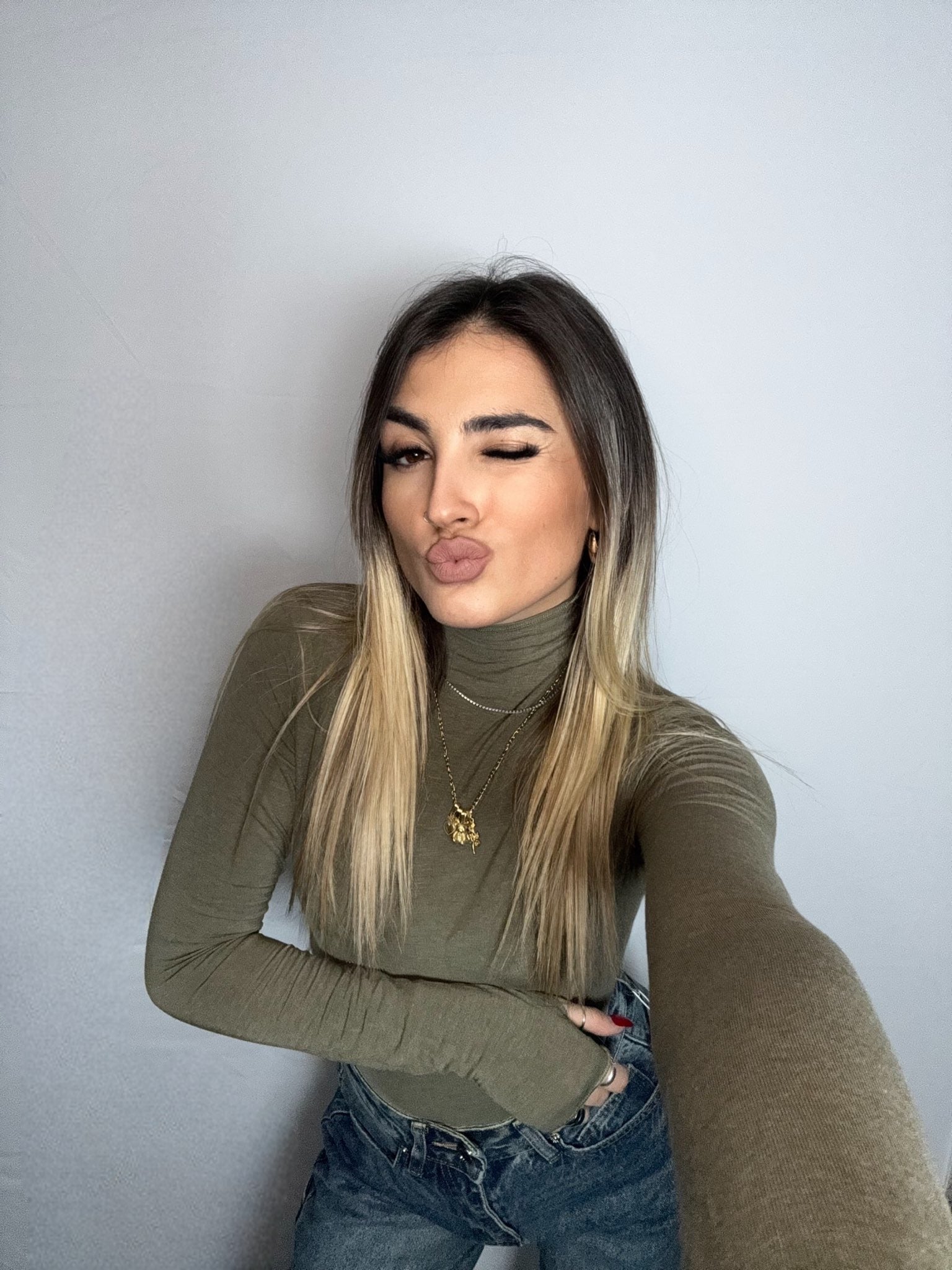 BODY SEMIVELATO MILITARY