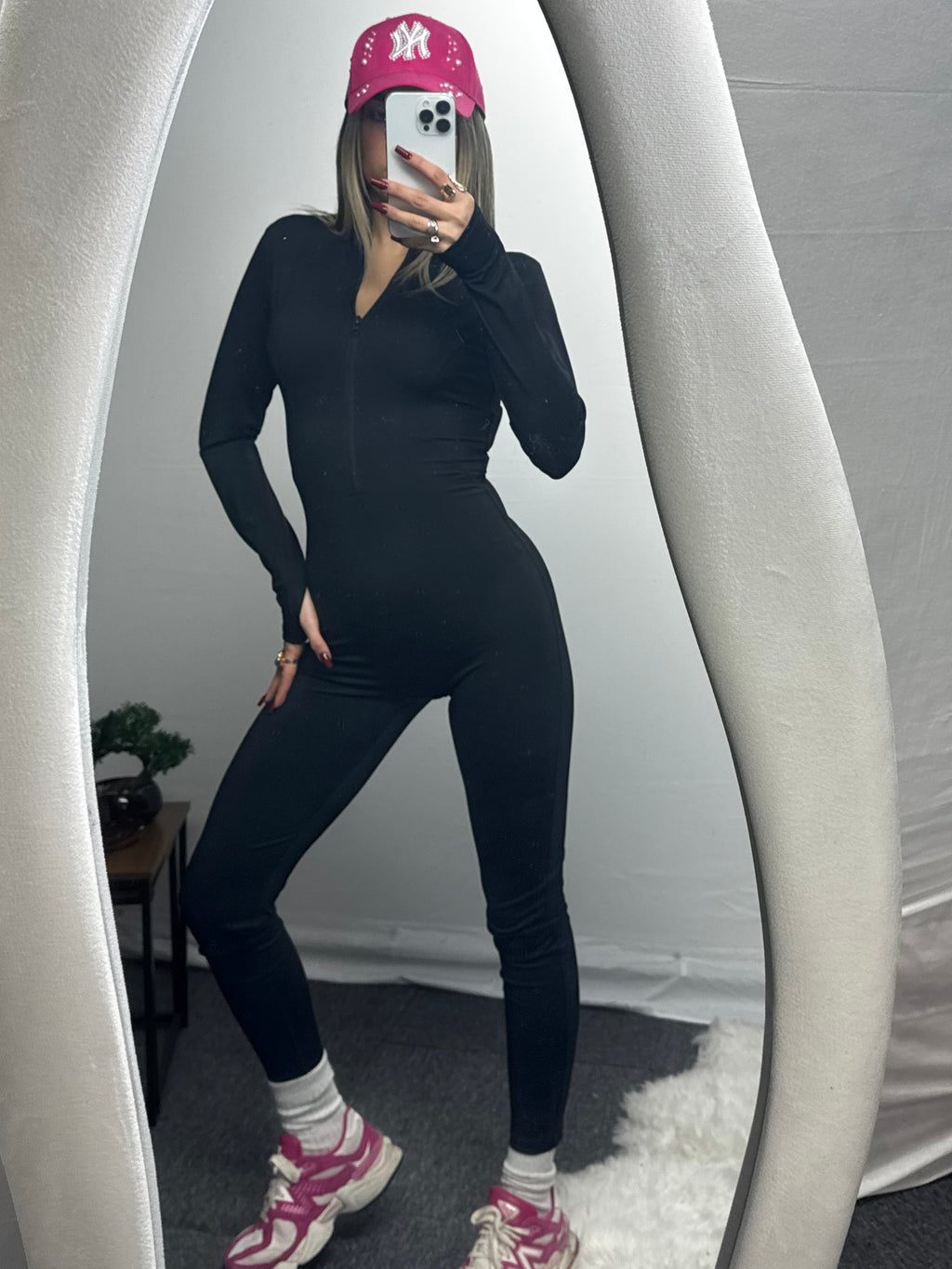 JUMPSUIT SPORTY BLACK