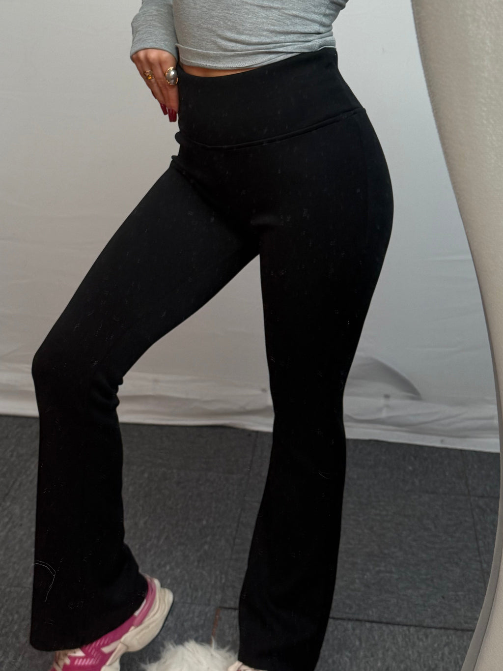 PANTALONE ZAMPA BLACK