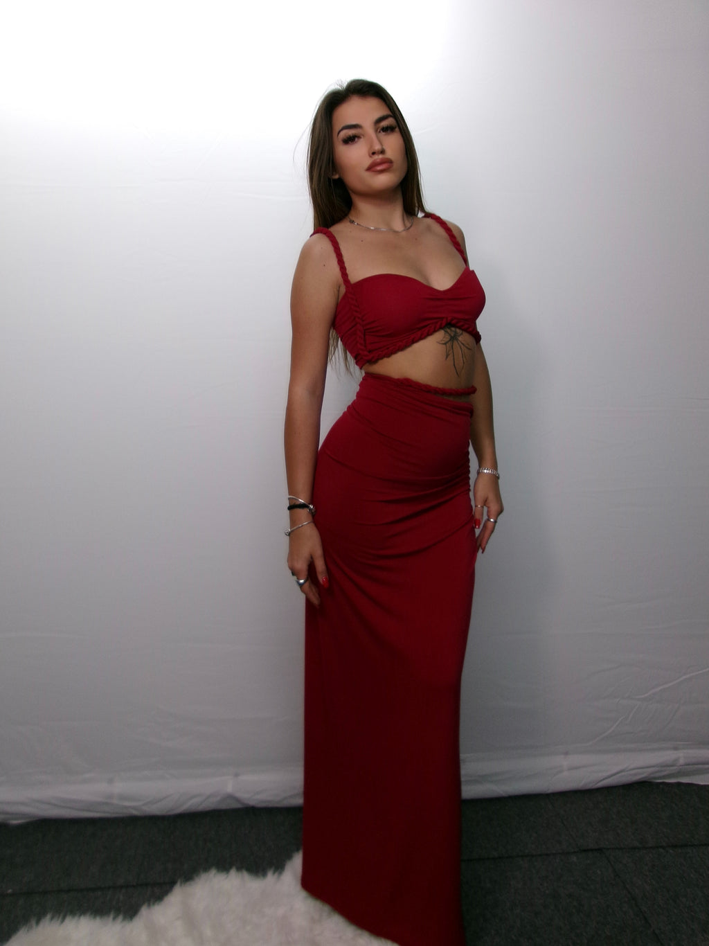 Coordinato Mermaid Red