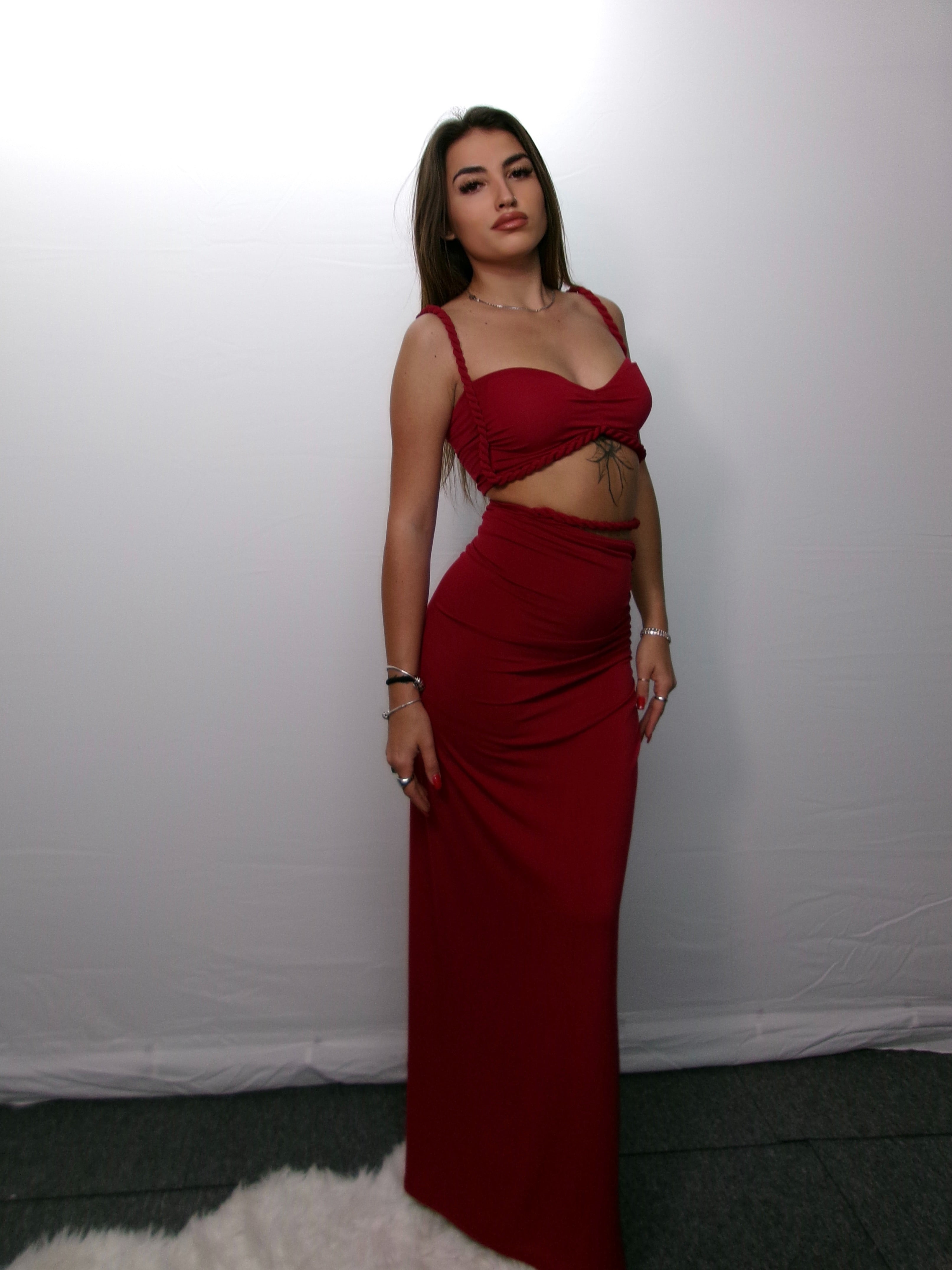 Coordinato Mermaid Red