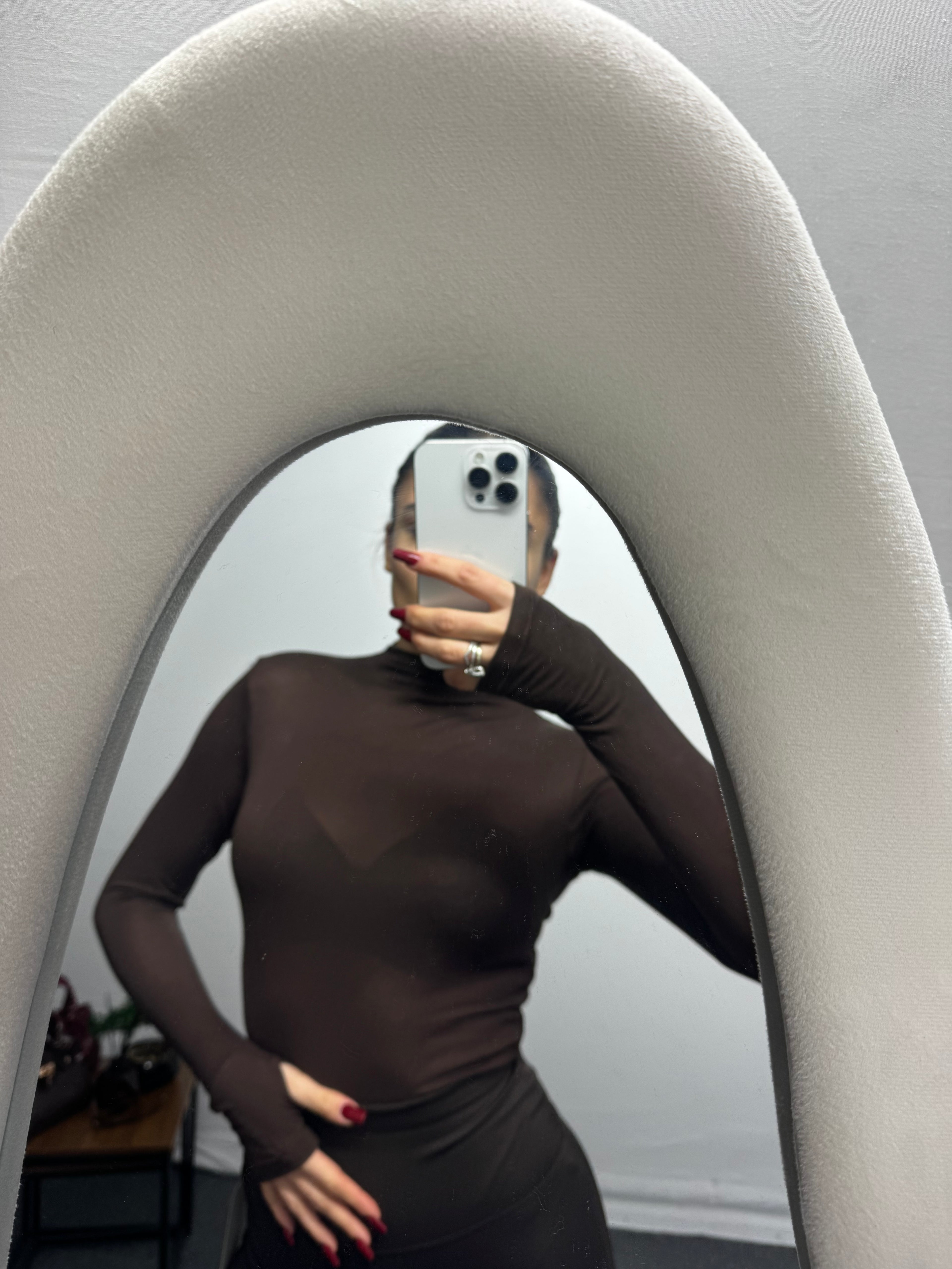 BODY SEMIVELATO BROWN