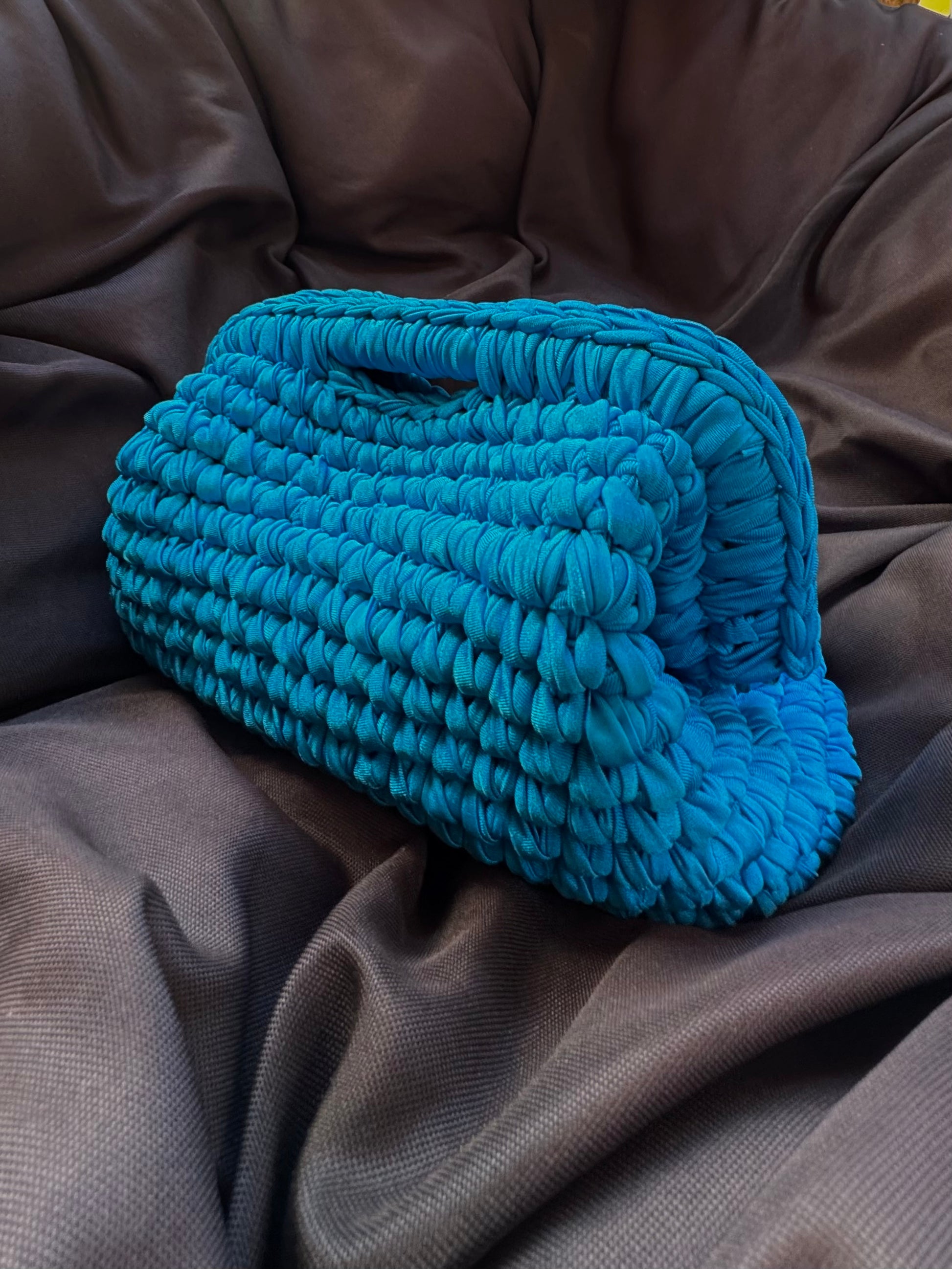 CLUTCH BAG BLU MARINE