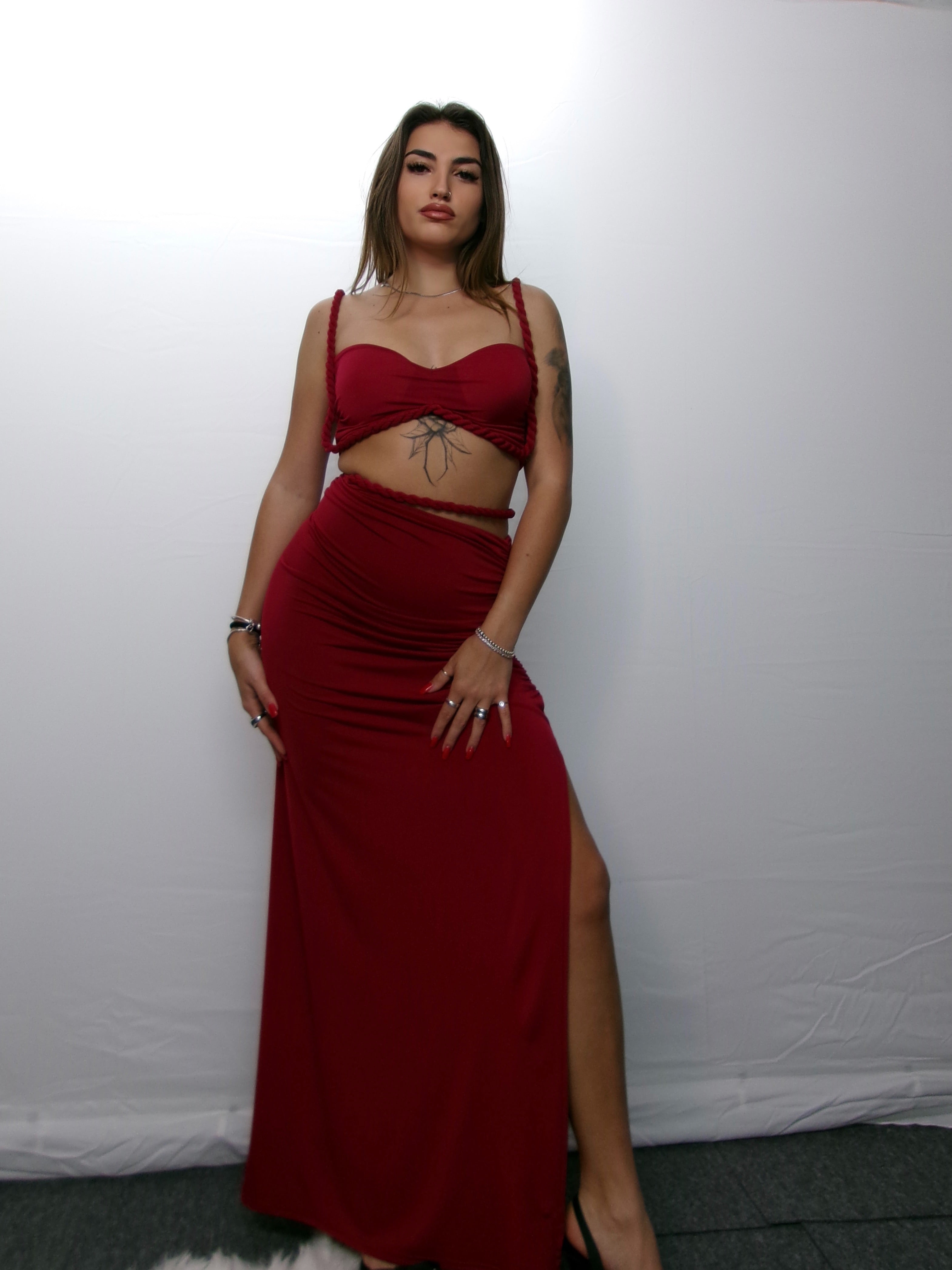 Coordinato Mermaid Red