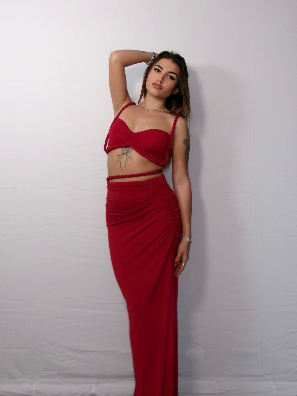 Coordinato Mermaid Red