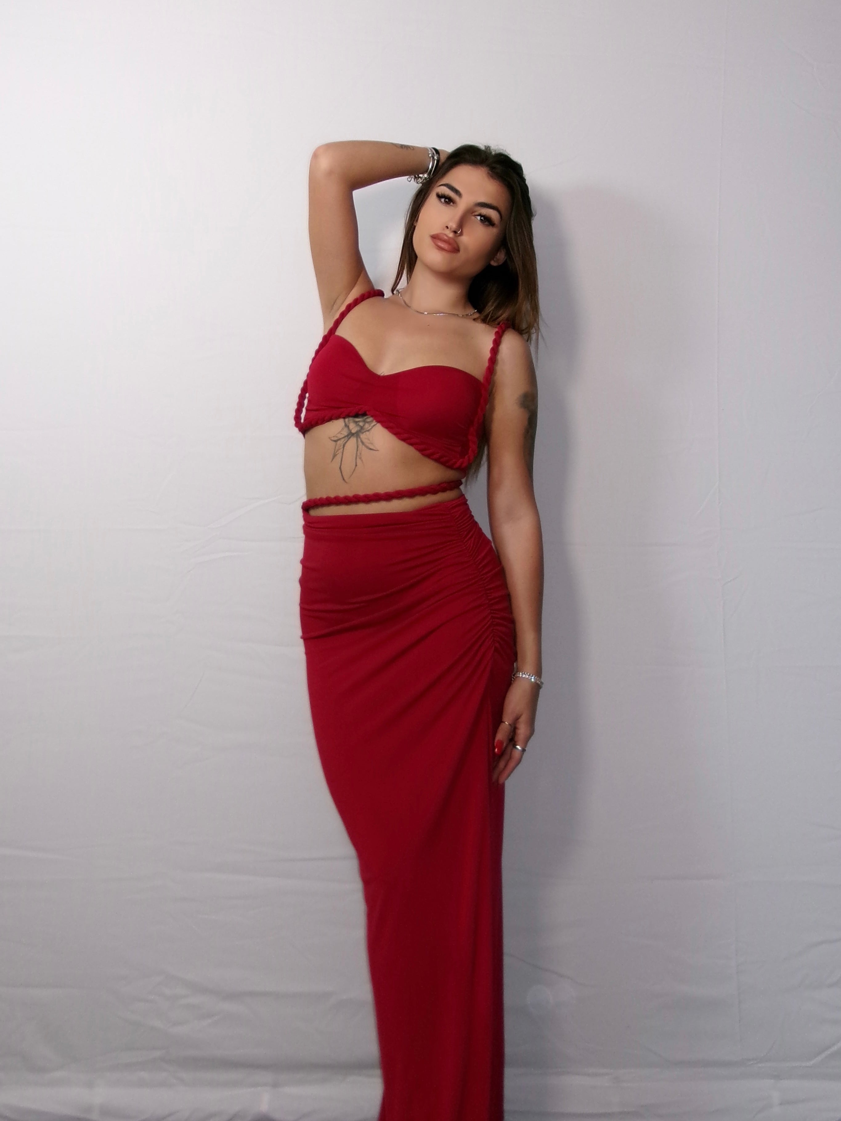 Coordinato Mermaid Red