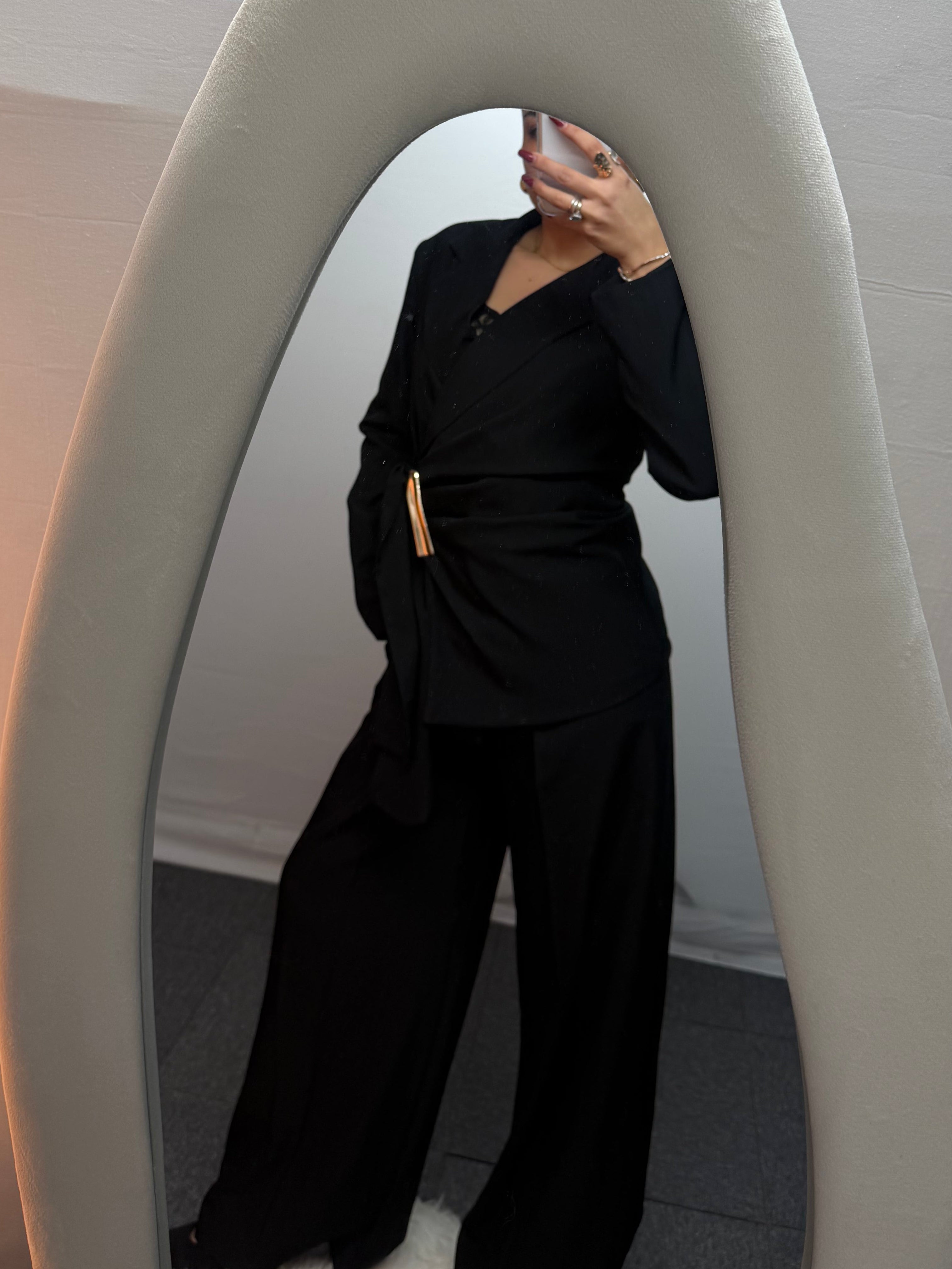 COORDINATO FIBIA BLACK