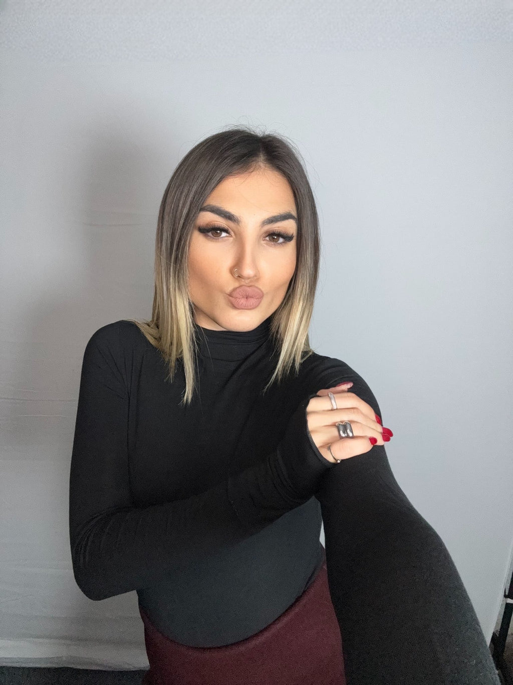 BODY SEMIVELATO BLACK