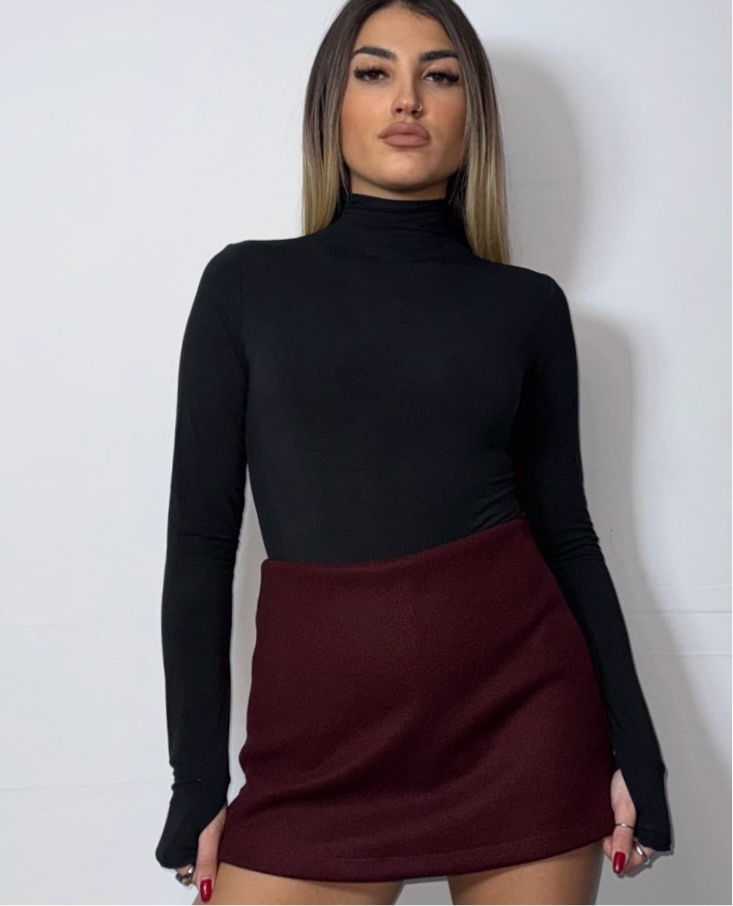 BODY SEMIVELATO BLACK