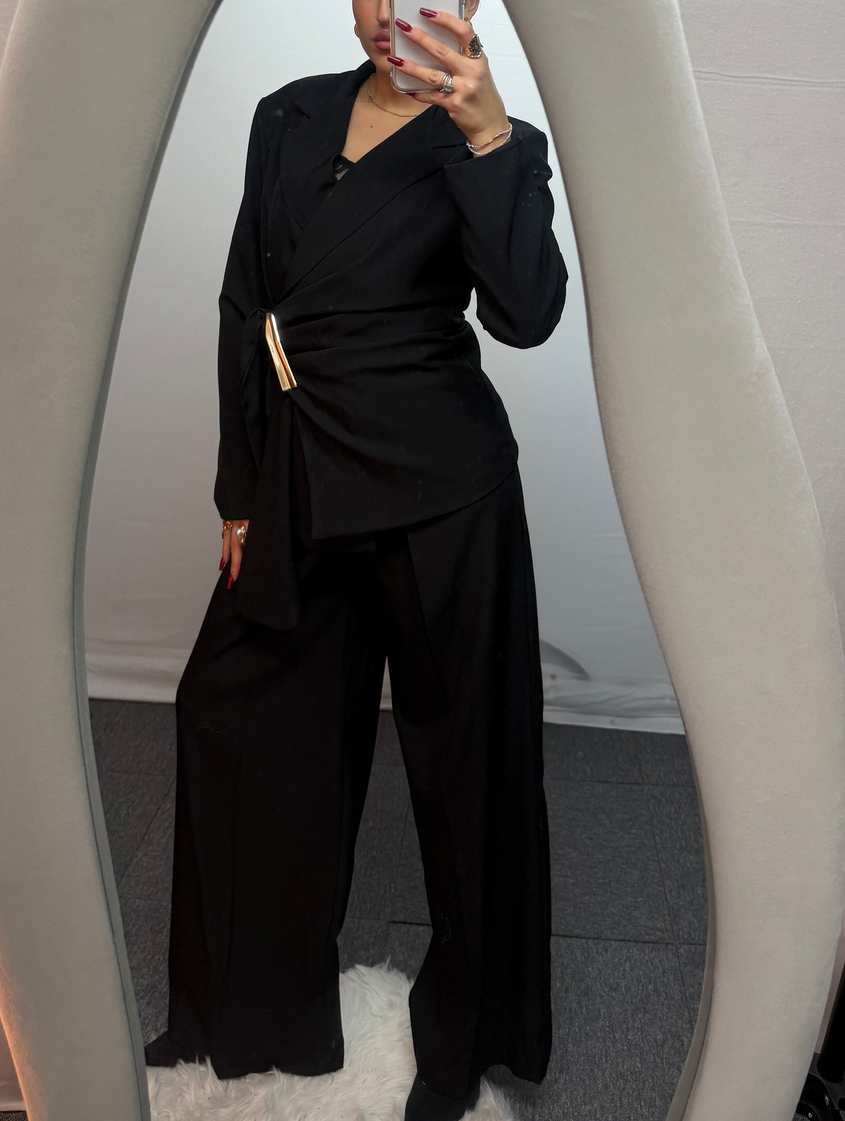 COORDINATO FIBIA BLACK