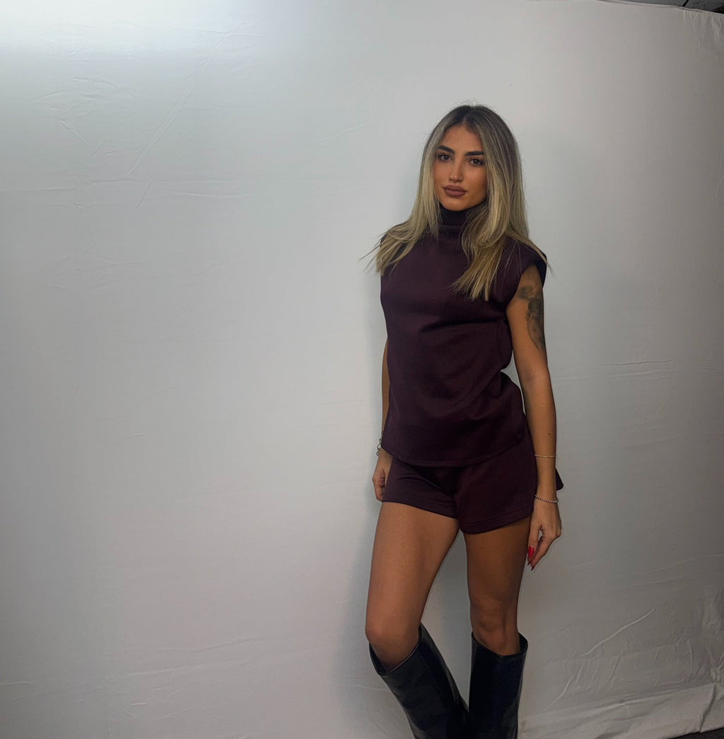 COORDINATO LISA MELANZANA