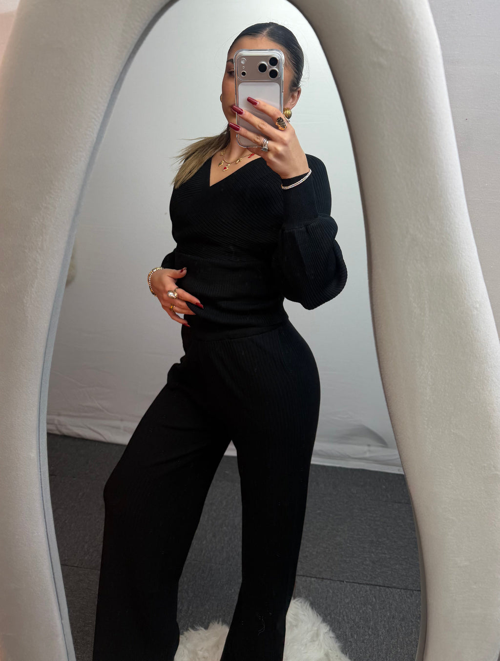 COORDINATO COSTE BLACK