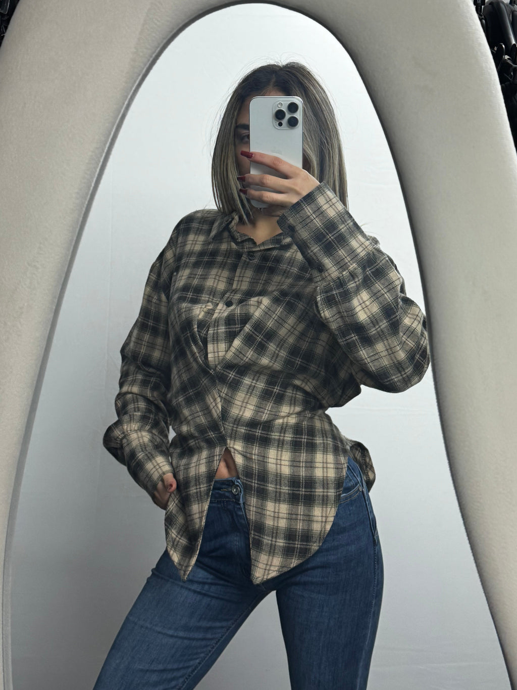 CAMICIA QUADRI LACCIO