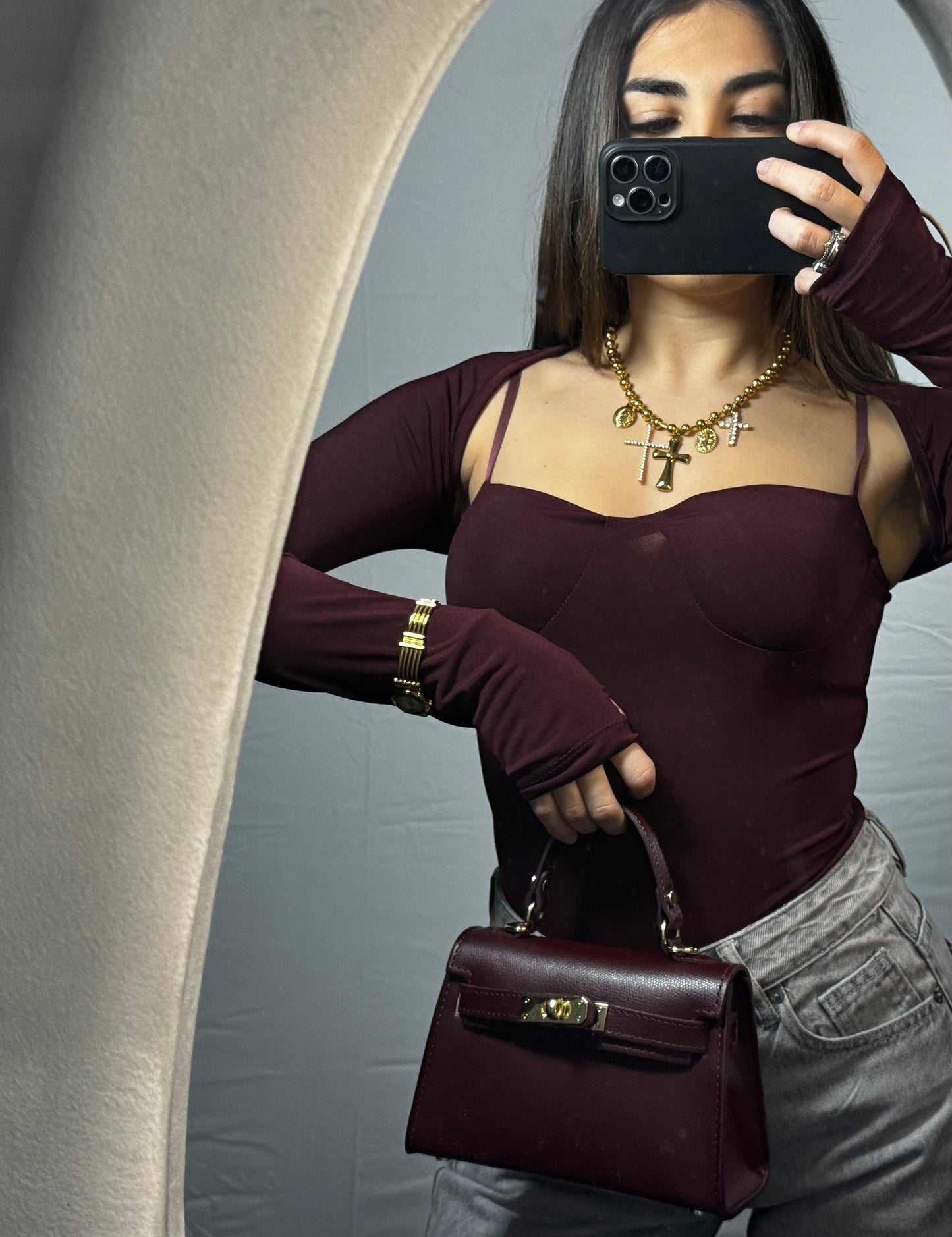 Body Coprispalla Bordeaux