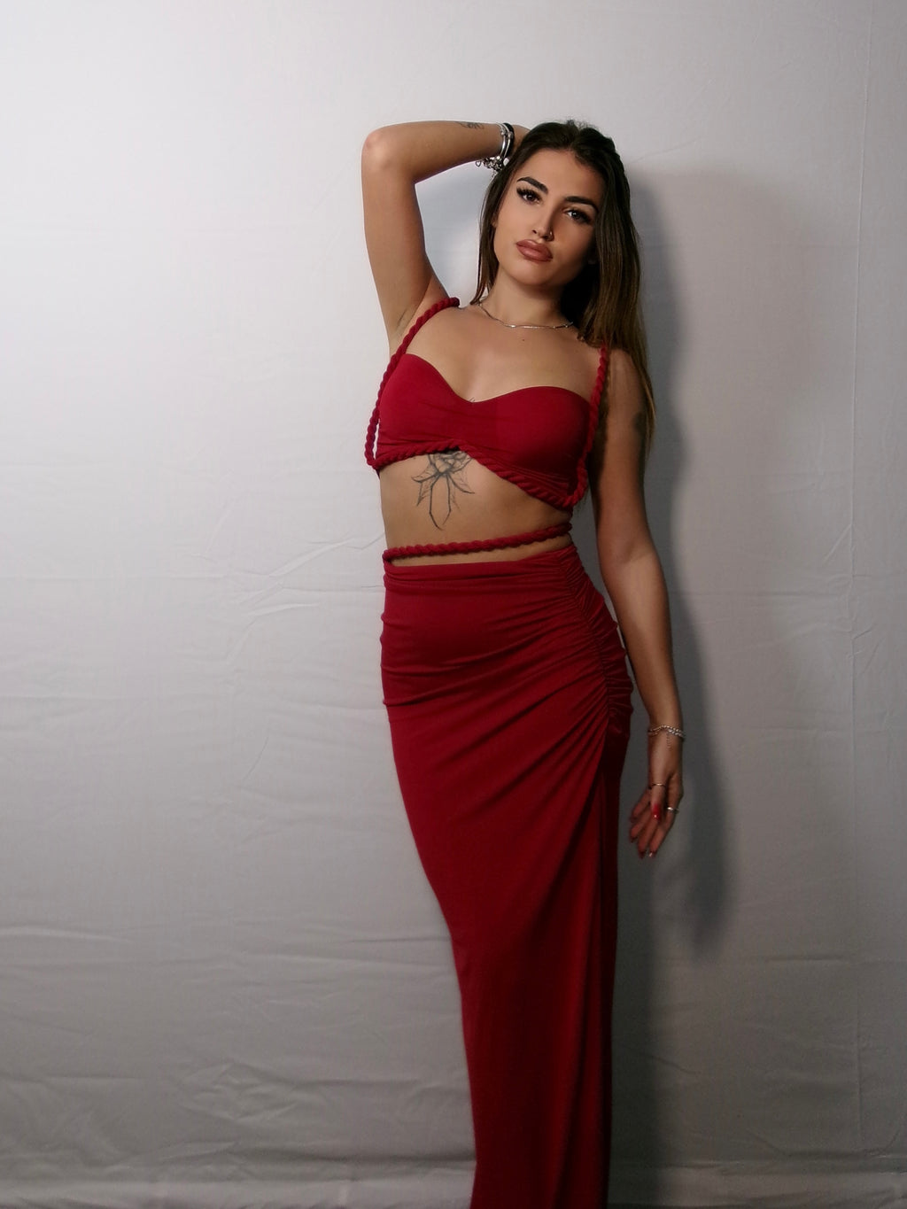 Coordinato Mermaid Red