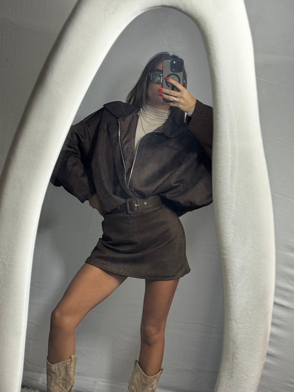 PANTAGONNA SIMIL-CAMOSCIO BROWN