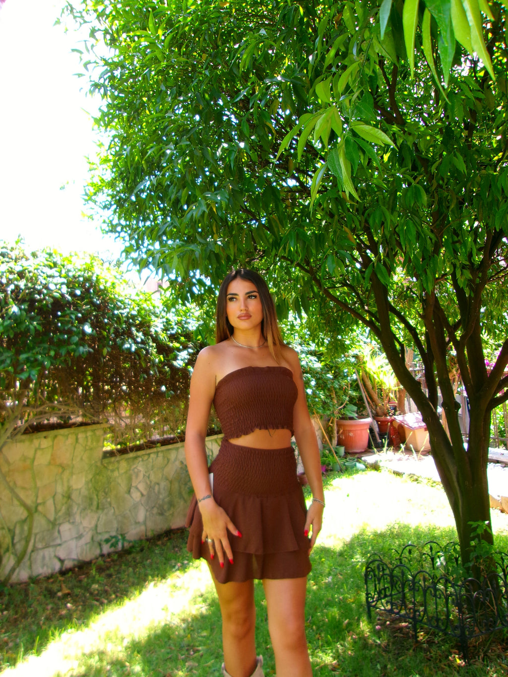 COORDINATO SWEET BROWN