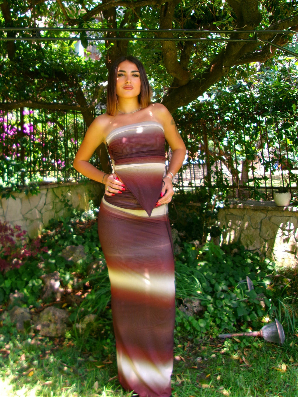 COORDINATO BABY BROWN