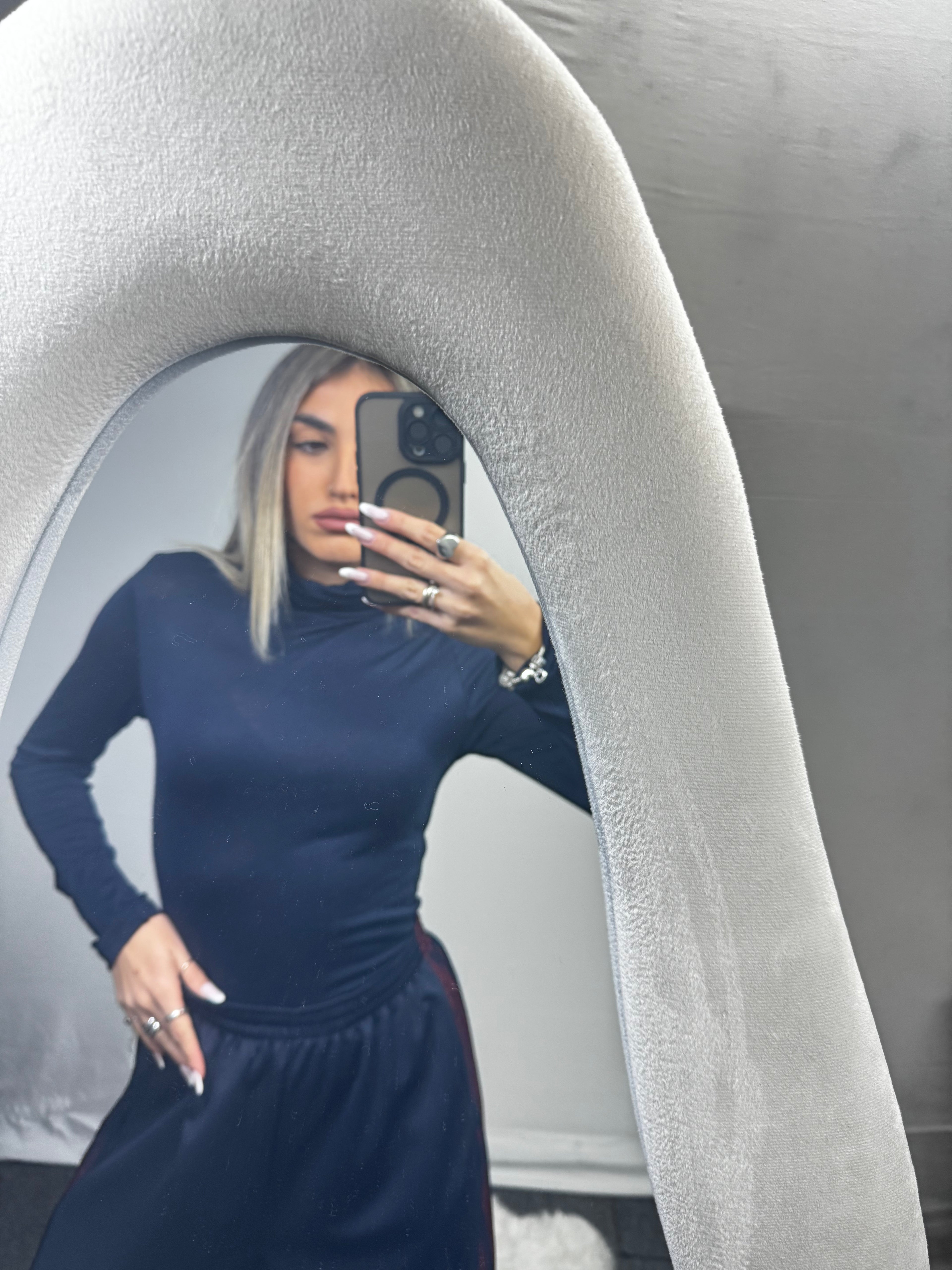 DOLCE VITA SEMIVELATO BLU