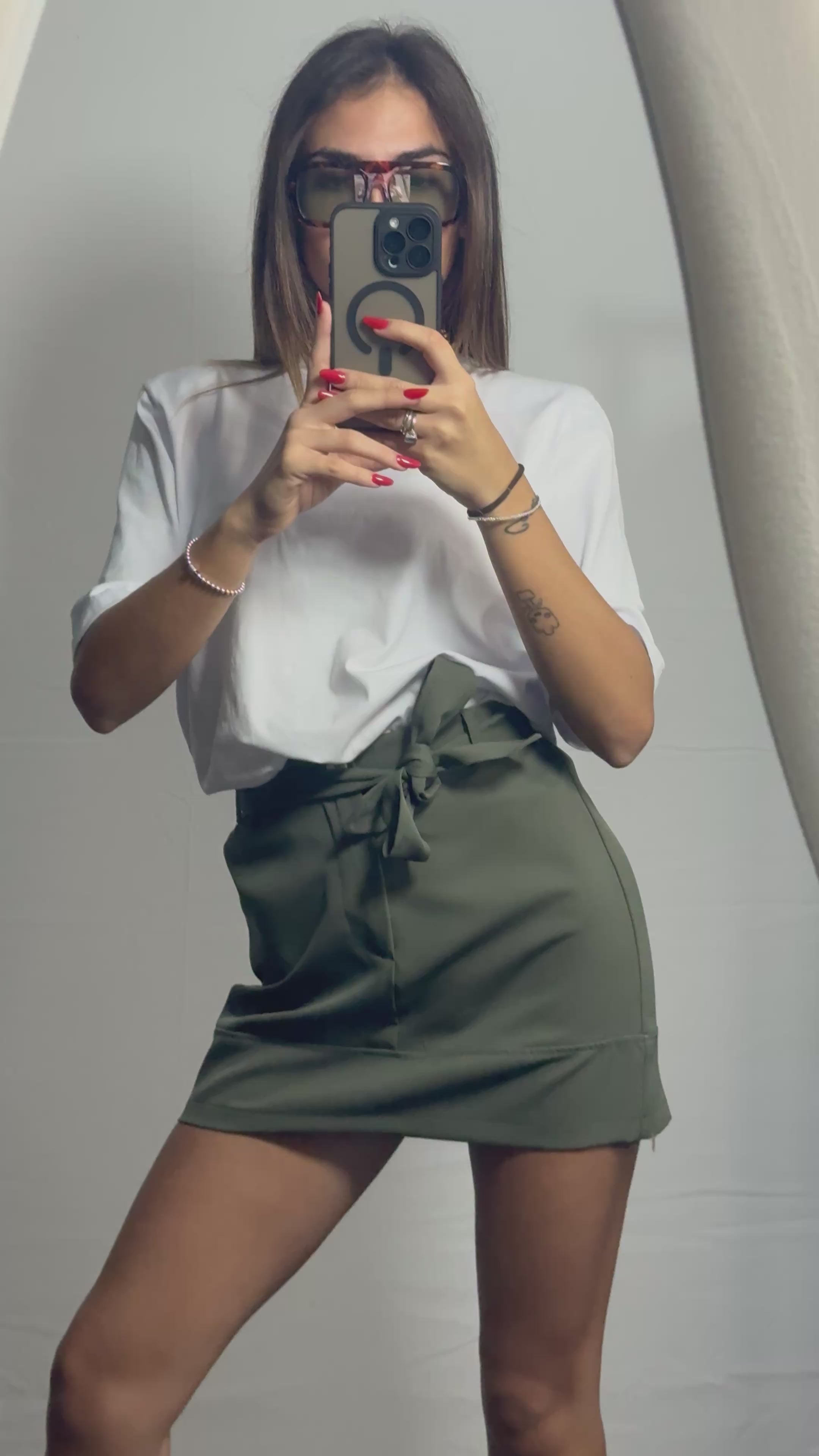 T-SHIRT SPALLINE WHITE